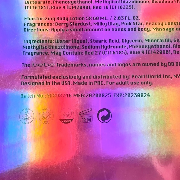 bebe 10 Piece Body Collection - Picture 9 of 9